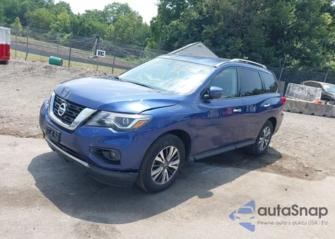 2019 Nissan Pathfinder Sv из США, поврежденный, VIN 5N1DR2MM6KC582215